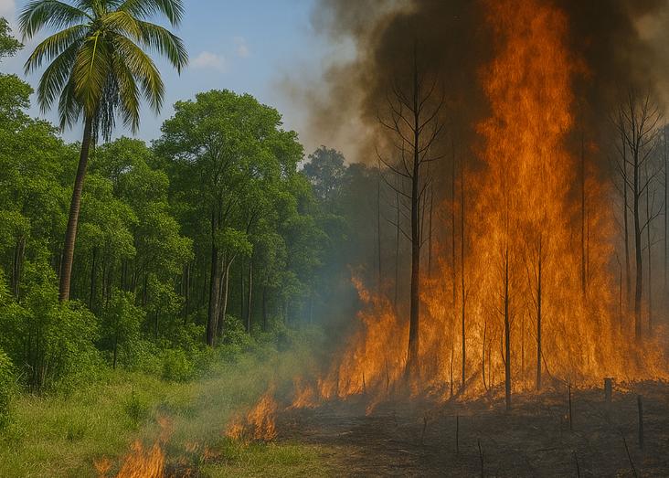 Is fire a good servant or a bad master? Insights from forests of tropical Africa