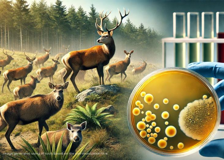 Unveiling antimicrobial resistance in wild ungulates: Insights from Staphylococcus aureus transmission dynamics under a One Health approach Unveiling antimicrobial resistance in wild ungulates: Insights from Staphylococcus aureus transmission dynamics under a One Health approach