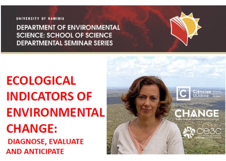Ecological indicators of environmental change: Diagnose, Evaluate and Anticipate