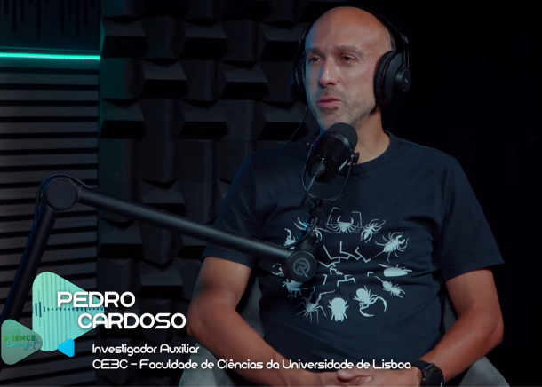 Science Cast – Pedro Cardoso: Spiders and Artificial Intelligence