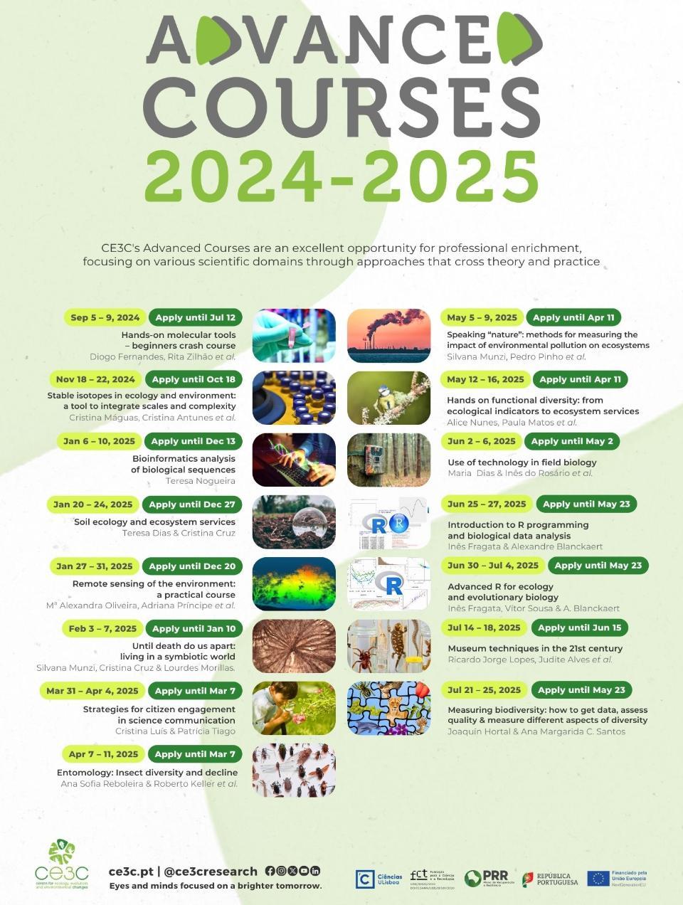 Poster - Advanced courses 2024-2025