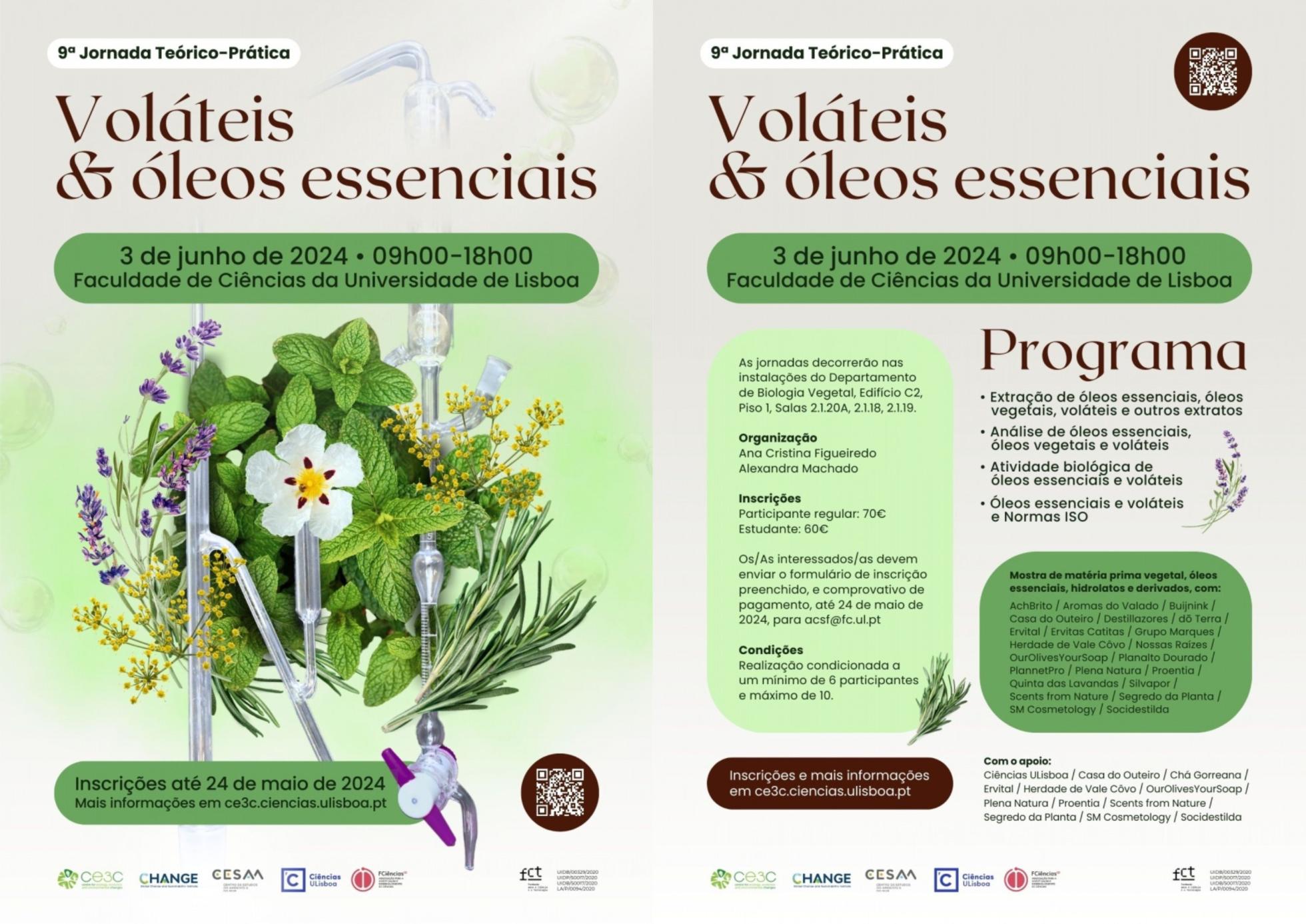 Voláteis e Óleos Essenciais Voláteis e Óleos Essenciais